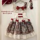 Forest Fairy Tales Red Hood In Forest Sweater Skirt JSK and OP(Reservation/2 Colours/Full Payment Without Shipping)